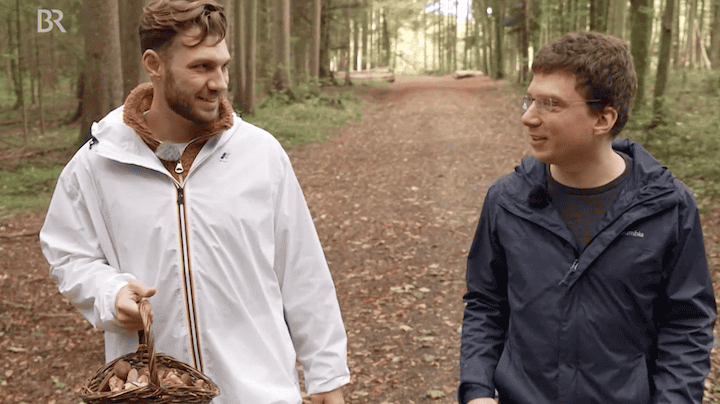 Karl Spannenberger auf Schwammerlsuche im bayerischen Wald – BR-Reportage